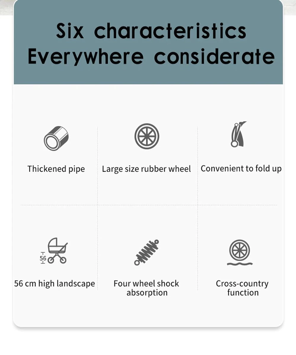 Luxe Kinderwagen 3 In 1 - Wandelwagen - Kinderwagen 3-in-1 Incl Autostoel - Kinderwagen Maxi Cosi – Buggy 3 In 1 - Newborn - Grijs 10 Luxe Kinderwagen 3 In 1 - Wandelwagen - Kinderwagen 3-in-1 Incl Autostoel - Kinderwagen Maxi Cosi – Buggy 3 In 1 - Newborn - Grijs - Afbeelding 10